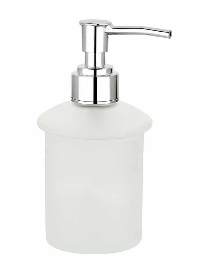 JAGGER JAG263 موزع صابون سائل متعدد الأغراض من الزجاج المصنفر، حامل شامبو وغسول يدين، موزع بلسم، موزع جل معقم، زجاجة لحوض غسيل الحمام (1) - Image 1